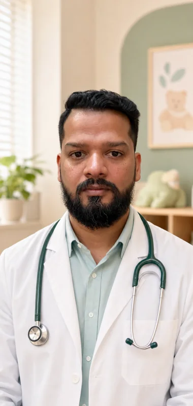 Dr Amey Gauns, author of Your Baby's First 1000 Days